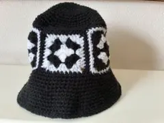 グラニースクエアデザイン バケットハット