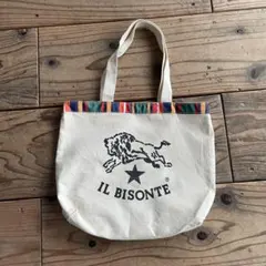 IL BISONTE イルビゾンテ キャンバス トートバッグ