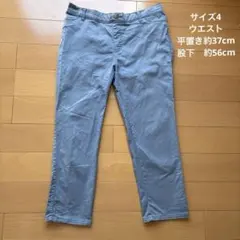 アーノルドパーマー　燻み青カジュアルパンツ　サイズ4 ☆未使用品のサムネイル