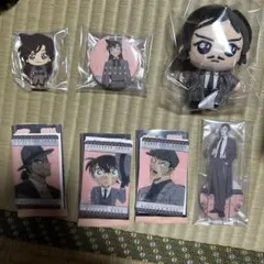 名探偵コナン セガラッキーくじ 諸伏高明 G賞 ぬいぐるみ アクスタ　缶バッジ