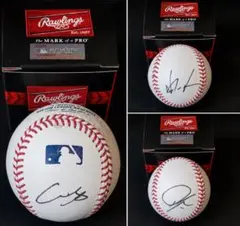MLB メジャーリーグ ヨハン・サンタナ「サイヤング賞」直筆サイン