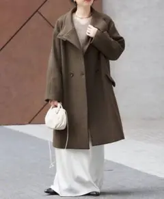 ジャーナルスタンダード レサージュ MANTECO トップビーバースタンドコート