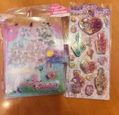 コ*コ様 名探偵プリキュア　シール手帳&ウォーターシール