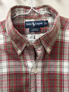 Ralph Lauren Blake 半袖シャツ レッド系チェック
