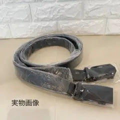 2本セット★オートロック ベルト メンズ ブラック 穴なしレザー 学生 就活