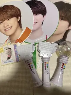 なにわ男子 大橋和也 うちわ ペンライトライブグッズセット