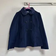 axes femme ネイビー コート