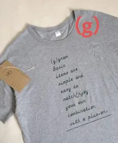 （g）グラム　グレーTシャツのサムネイル