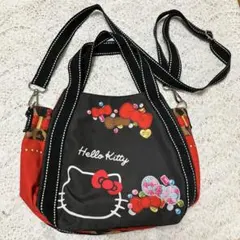 Hello Kitty レオパード柄ショルダーバッグ　52