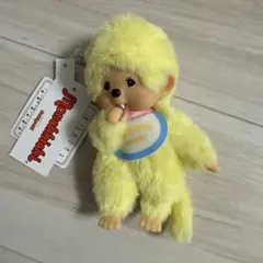 イエロー　モンチッチ　キーホルダー