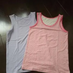 ユニクロエアリズム　タンクトップ2枚セット　インナー　肌着　110