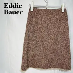 エディー・バウアーEddieBauer ウール混スカート　ミックスツイードのサムネイル