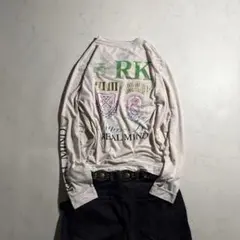 00s archive graphic l/s tee grunge ギャル男