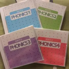 amity PHONICSシリーズ 全4枚セット　amity　アミティ　教材