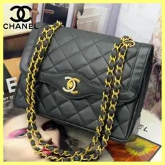 極上 シャネル ショルダーバッグ ラムスキン マトラッセ21 パリ限定 M65