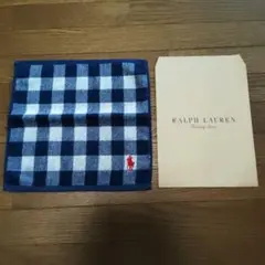 RALPH LAUREN タオルハンカチ チェック柄のサムネイル