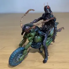 SICバトルホッパー風バイク 海外製品仮面ライダーフィギュア【中古美品