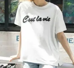 コカ　coca C'est la vie ホワイト Tシャツ Mサイズ