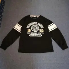 RESULT ブラック 長袖カットソー 160