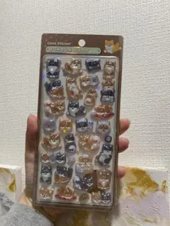 和柄　ボンボンドロップシール　正規品　芝犬