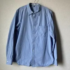 古着 90s OLD 無印良品 長袖 シャツ チェック