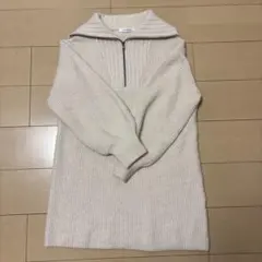 archives ニットワンピ 白ニット ミニワンピース