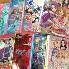 アイカツ！ バインダー8冊セット 4ポケットバインダー 9ポケットバインダー他