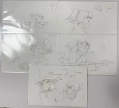忍たま乱太郎　体験展 忍務振り返りの段 原画ポストカード 卒業生