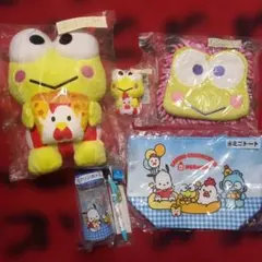 サンリオ 一番くじ けろけろけろっぴ ローソン からあげクン 6点まとめ売り