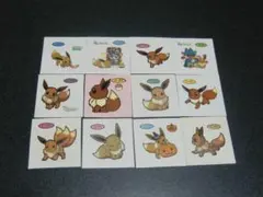 イーブイ　１２枚セット　ポケモン　デコキャラシール　第一パン
