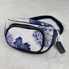メルカリではここだけ】COACH ボディーバック ウエストポーチ 馬車柄