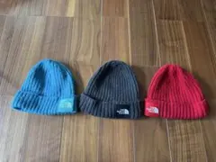 THE NORTH FACE ニット帽 3色セット　ノースフェイス　キッズ　ベビ