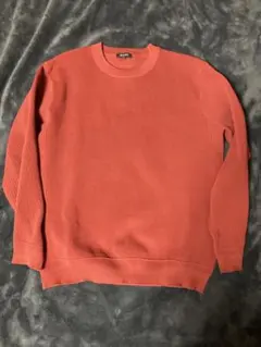 PLST レッド ニットセーター M