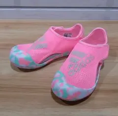 adidas キッズ サンダル ピンク
