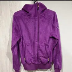 PUMA フリースジャケット パープル XS