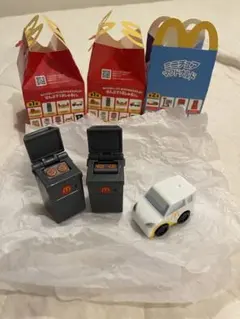 ハッピーセット　ミニチュアマクドナルド3点セット