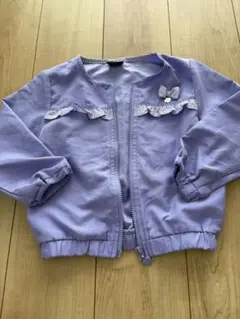 Dolly Ribbon キッズ ジャケット 110cm パープル