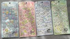 ダイヤモンドPOPシール シマエナガ すくっとたっちさん