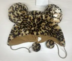 ディズニー ファンキャップ ミニー 豹柄