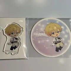 アイナナ アニカフェ グラッテ レインボーシティ アクスタ コースター ナギ