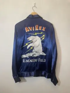 ２面用 AVIREX USA 蛇 日本 スカジャン レーヨン vintage 2面用 AVIREX USA 蛇 日本 スカジャン レーヨン vintage