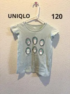 ユニクロ　ネコ　子供服Tシャツ　120cm