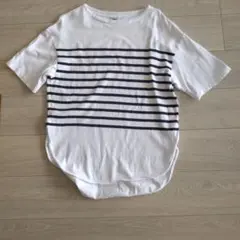 TIGORA ボーダー Tシャツ 　Lのサムネイル