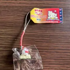 レア⭐︎ご当地キティ　東京限定　神田バージョン　根付　ストラップ　本　ハローキティ