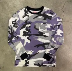 Supreme L/S Pocket Tee Purple Camo Mのサムネイル