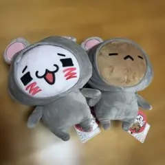 愛しすぎて大好きすぎる。 ぬいぐるみセット（にゃんこ＆くま） - メルカリ