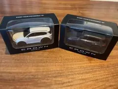 RAV4 GR SPORT ミニカー セット ブラック×プラチナホワイトパール