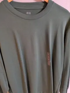 UNIQLO エアリズム UVカット Tシャツ グリーン