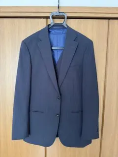 AOKI スリーピーススーツ ネイビー ストライプ