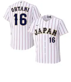 【新品未開封】 大谷翔平 WBCレプリカユニフォーム（刺繍）ホーム Ｏサイズ